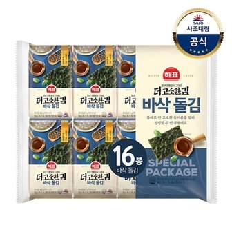 대림선 [사조대림] 더고소한김 바삭 돌김 (4.5g x16번들/도시락) x1개