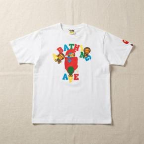 컬러 콜리지 마일로 티셔츠 M WHITE 002TEM301010WHT