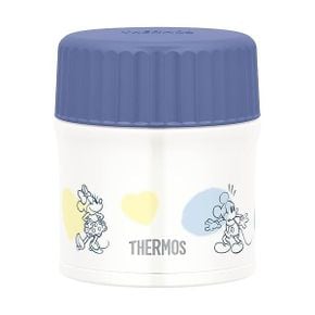 일본 써모스 도시락 Thermos 진공 단열 수프 용기 10.1 fl oz300 ml Disney 파란색 노란색 JBU30