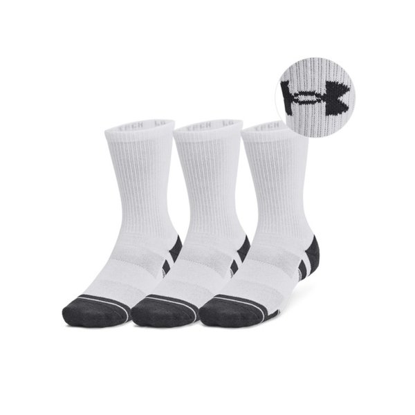 양말 퍼포먼스 테크 크루 삭스 화이트 제트 그레이 3P 1379512-100