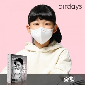 KF94 슬림핏 마스크 중형 화이트 10매