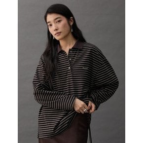MOSS PK T-SHIRT - BROWN