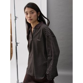 MOSS PK T-SHIRT - BROWN