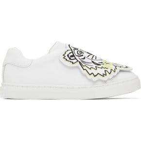 키즈 화이트 타이거 스니커즈 K59039 10B White