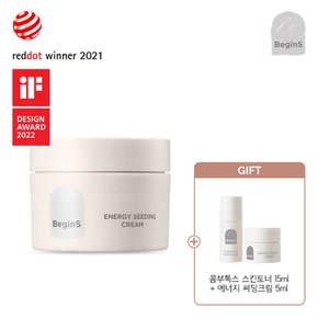 정샘물 비긴스 에너지 시딩 크림(콤부톡스스킨토너15ml + 에너지씨딩크림5ml)