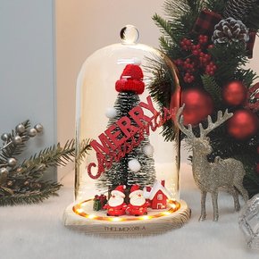 [무케] 더라임코리아_빨간모자 무드등 대형 크리스마스 트리 소품 선물