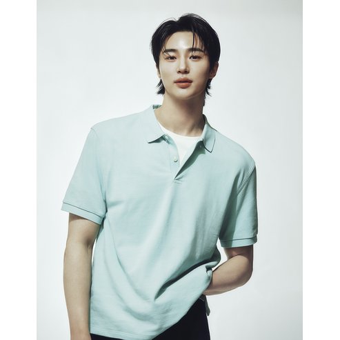 지오다노 NEW [변우석] 공용 피케 폴로 반팔 티셔츠 015502