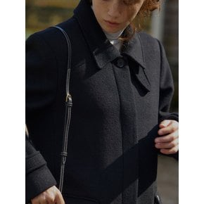 HIDDEN BALMACAAN LONG COAT [BLACK]