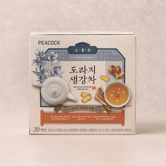 피코크 도라지 생강차 20개입   (13gX20입)