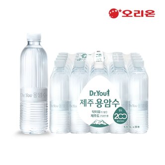 오리온 닥터유 용암수 무라벨 530ml x 20pet