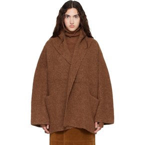 브라운 더블 페이스 코트 AW26C1180Y119 Rust R03