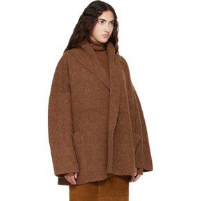 브라운 더블 페이스 코트 AW26C1180Y119 Rust R03