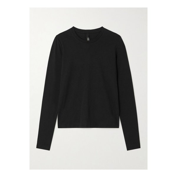 스킴스 롱 슬리브 티셔츠 오닉스 블랙 1647597355869899