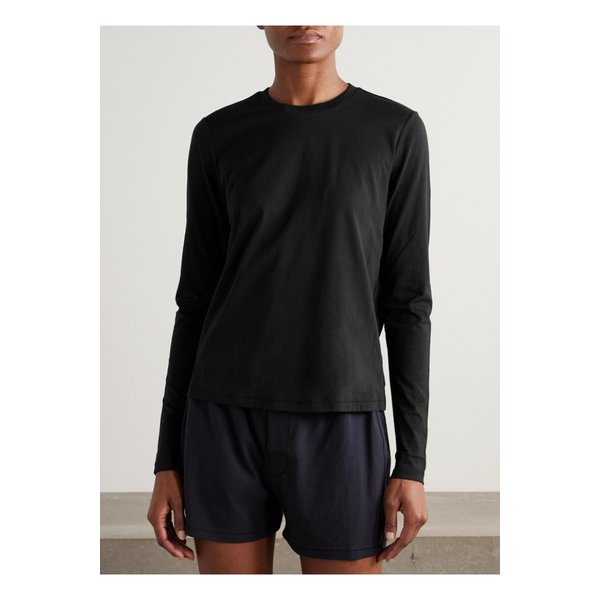 스킴스 롱 슬리브 티셔츠 오닉스 블랙 1647597355869899