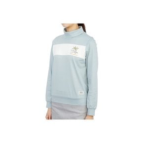 혼가먼트 골프웨어 하이넥 여성 긴팔티셔츠 HCW 2A AA03 SAX