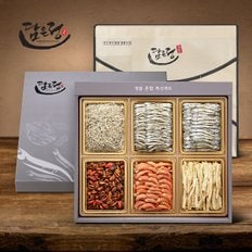 [명절 후 배송][담은정]명품 혼합 특선세트 (세멸 140g/중멸 110g/대멸 100g/황태채 70g/꽃새우 80g/홍합살 250g)