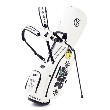 욜프 2024 STANDBAG WHITE 2024 욜프 골프백 화이트