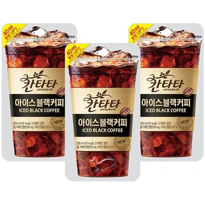 칸타타 아이스 블랙커피 230mlx50개/1BOX