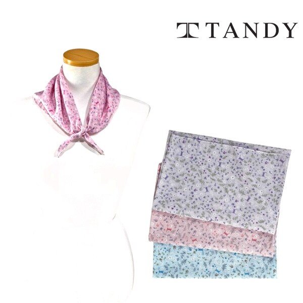 TANDY 사슴정원 손수건 스카프