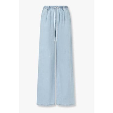 GCUT [지컷25F/W]스트링 밴딩 와이드 데님 팬츠(7215355603)