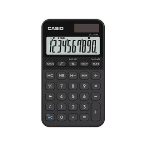 휴대용 미니 계산기 휴대용 케이스 포함 SL-310YC 블랙 10단 5가지 컬러