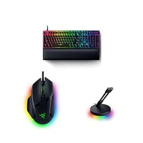 미국 레이저 헌츠맨 Razer Huntsman V2 Optical Gaming Keyboard Basilisk V3 Customizable Ergo