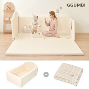 하이가드 범퍼침대 60cm 슈퍼특대형 + 논슬립 순면 패드 세트