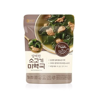  아워홈 담백한 소고기 미역국 300g x 5개 레토르식품 간편식품