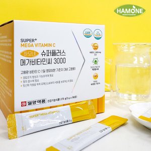 일양약품 하모네 SUPER+ 고용량 메가 도스 비타민C 3000 90포(3개월)