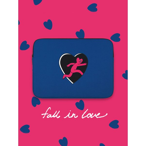 노트북파우치 Fall in love _Blue (아이패드/13/15인치)
