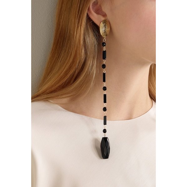 주주베라 나니 골드톤 오닉스 귀걸이 46376663163020357