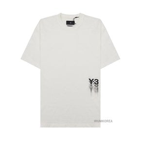 남성 그래픽 로고 반팔 티셔츠 IZ3123 OFF WHITE