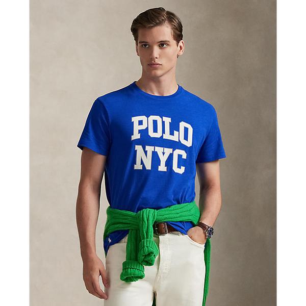 남성 클래식핏 저지 그래픽 티셔츠(MNPOTSH1N823195400)