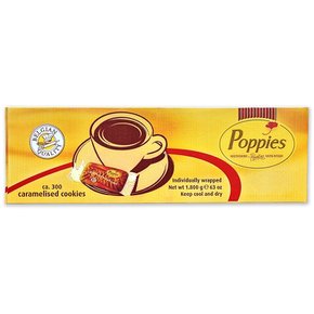 코스트코 Poppies 벨지안 카라멜라이즈 쿠키 1.8kg(300개) 커피비스킷