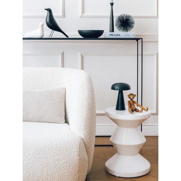 Zigzag stool_White
