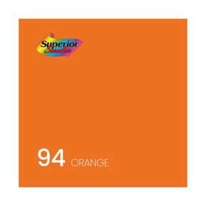 Superior 촬영 스튜디오 배경지 2.7x11m 94 Orange