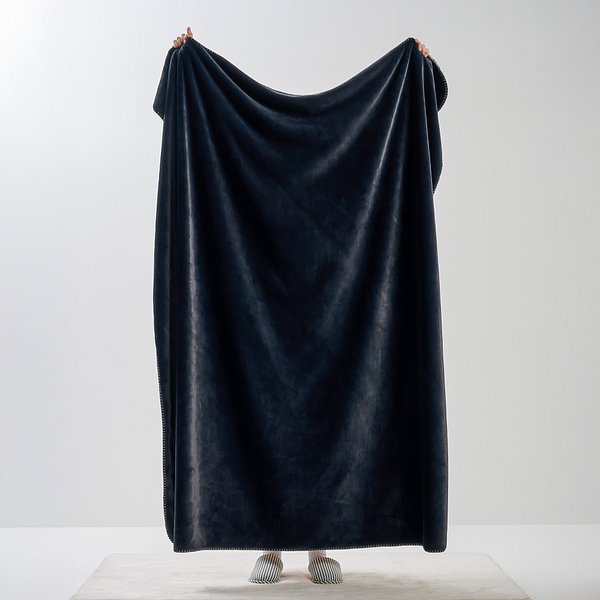 밍크 플리스 극세사 블랭킷 140x170cm  네이비 J605402001056