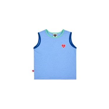 벨리타앤보이즈 라이트 블루 BB 하트 스트라이프 민소매 BK5HTE11LB