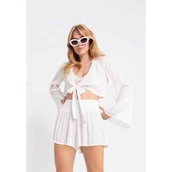 이스퀘어 4209207 LASCANA LSCN BY TWO PIECE BEACH SET - Beach accessory creme