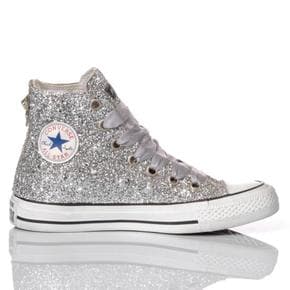 스니커즈 129 CONVERSE FULL SILVER White