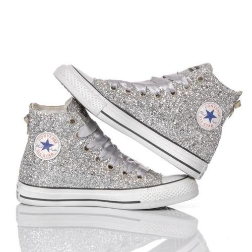 컨버스 스니커즈 129 CONVERSE FULL SILVER White