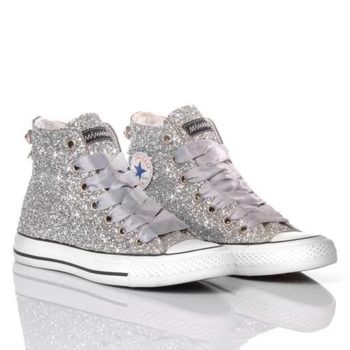 컨버스 스니커즈 129 CONVERSE FULL SILVER White