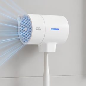 클린이퓨어T UV LED 무선 칫솔살균기 바람 건조 휴대용 살균기 건조기