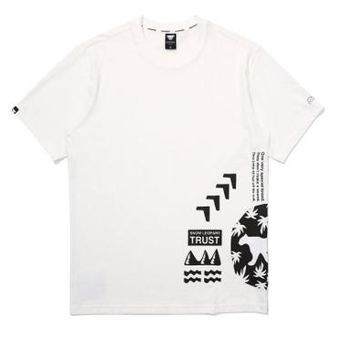 다이나핏 CHARON (카론)  친환경소재  남성 반팔티 (Off White) (YMM23242W3) GNMT