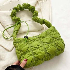 내추럴 귀엽고 깜찍한 여자 패딩 캐주얼숄더백 폰크로스백