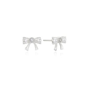 ari ribbon cubic earring