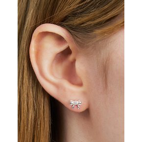 ari ribbon cubic earring