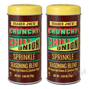 [1+1] 크런치 칠리 어니언 스프링클 시즈닝 블렌드 75g TRADER JOE`S CRUNCHY CHILI ONION SPRIN