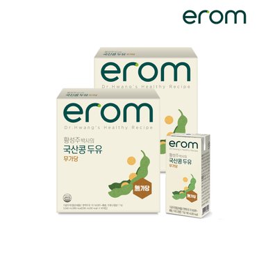  이롬 황성주 박사의 국산콩두유 무가당 190ml x 32팩