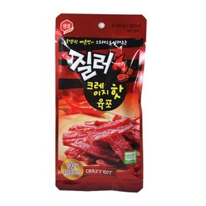 간식 샘표 크레이지핫육포 30g 샘표식품 육포 안주